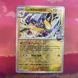 Pokemon Card Iono's Kilowattrel Journey Together Reverse Holo Rare 055/159 NM