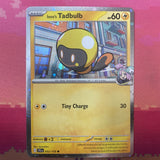 Pokemon Card Iono's Tadbulb Journey Together Cosmo Holo 052/159 NM