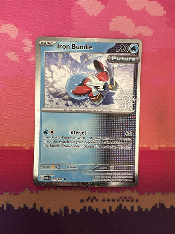 Pokemon Card Iron Bundle Advent Calendar Holo 062/167 Near Mint