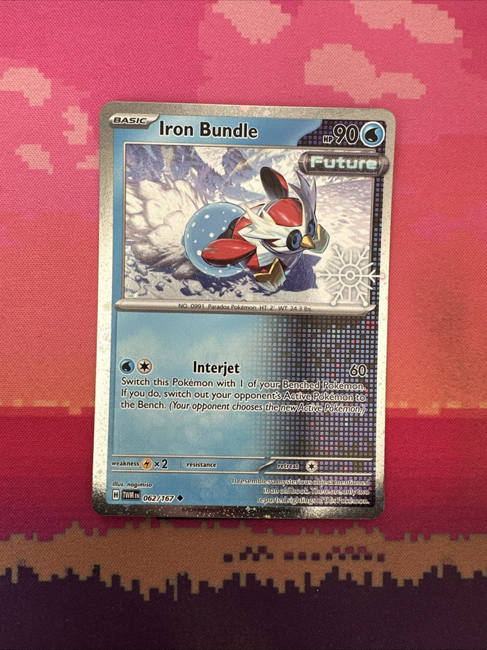 Pokemon Card Iron Bundle Advent Calendar Holo 062/167 Near Mint