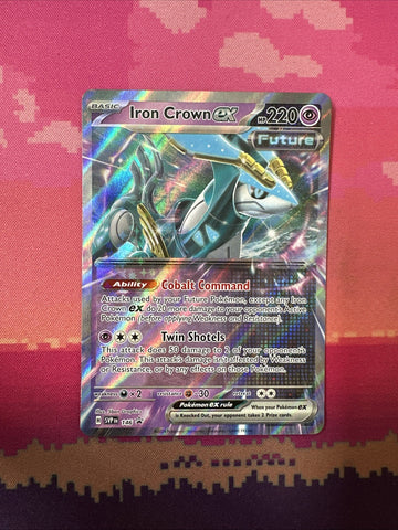 Pokemon Card Iron Crown ex 146 Black Star Promo Near Mint