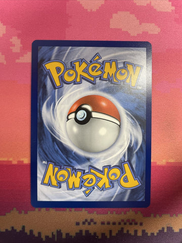 Pokemon Card Iron Moth Paradox Rift Cosmo Holo Rare 028/182 Near Mint (back)