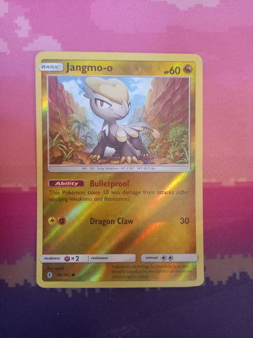 Pokemon card Jangmo-o 98/145 Reverse Holo Guardians Rising Near Mint