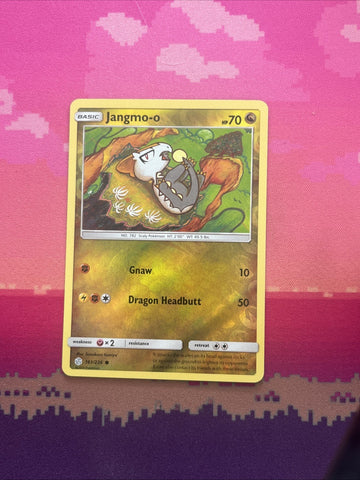 Pokemon Card Jangmo-o Cosmic Eclipse Reverse Holo 161/236 Near Mint