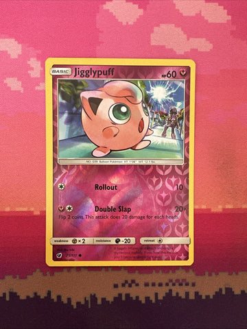 Pokemon Card Jigglypuff Crimson Invasion Reverse Holo Common 71/111 Near Mint