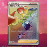 Pokemon Card Korrina's Focus 174/163 Secret Rare Battle Styles Near Mint