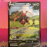 Pokemon Card Kricketune V TG12/TG30 Trainer Gallery Silver Tempest Near Mint