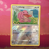 Pokemon Card Lickitung Unbroken Bonds Reverse Holo 152/214 Near Mint