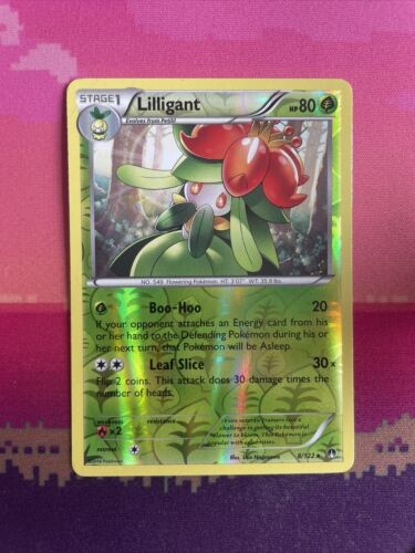 Pokemon Card Lilligant Breakpoint Reverse Holo Rare 8/122 Near Mint