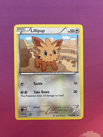 Pokemon Card Lillipup Dark Explorers Common 86/108 Near Mint