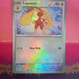 Pokemon Card Lopunny Masterball Prismatic Evolutions 084/131 Near Mint