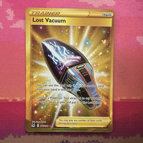 Pokemon Card Lost Vaccum 217/196 Secret Rare Lost Origin Near Mint