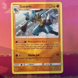 Pokemon Card Lucario Ultra Prism Rare 67/156 Near Mint