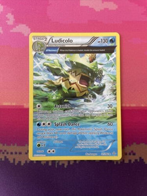 Pokemon Card Ludicolo Primal Clash Rare 37/160 Near Mint