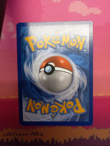 Pokemon Card Lycanroc Burning Shadows Cracked Ice Holo Rare 76/147 Near Mint (back)