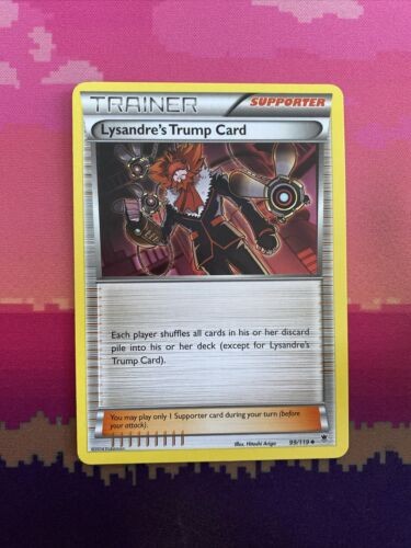 Pokemon Card Lysandre's Trump Card Phantom Forces Uncommon 99/119 Near Mint