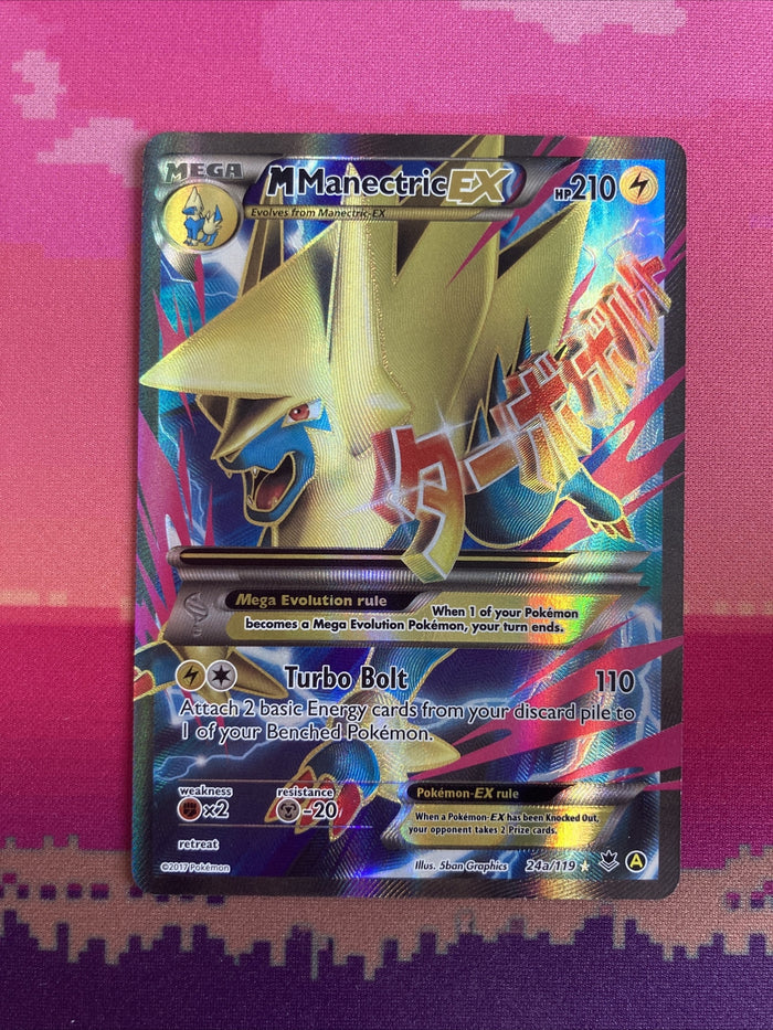 Pokemon Card M Manectric EX 24a/119 Ultra Rare Phantom Forces Near Mint