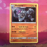 Pokemon Card Machamp Guardians Rising Cosmo Holo Rare 65/145 Near Mint