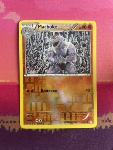 Pokemon Card Machoke Generations Reverse Holo Uncommon 41/83 Near Mint