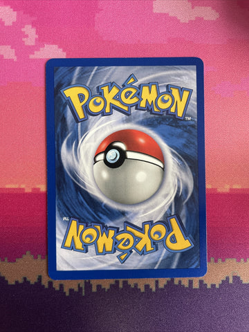 Pokemon Card Machop Shadowless Base Set Common 52/102 Near Mint (back)