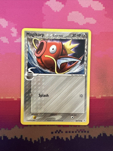 Pokemon Card Magikarp EX Holon Phantoms Common 69/110 Near Mint