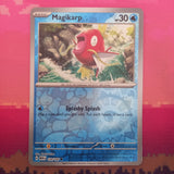Pokemon Card Magikarp Scarlet & Violet 151 Reverse Holo 129/165 Near Mint