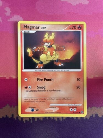 Pokemon Card Magmar Secret Wonders Common 93/132 Near Mint