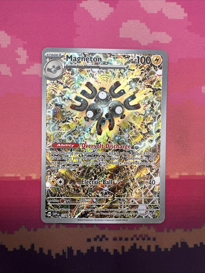 Pokemon Card Magneton Black Star Promo 159 Near Mint