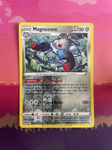 Pokemon Card Magnezone Astral Radiance Reverse Holo Rare 107/189 Near Mint