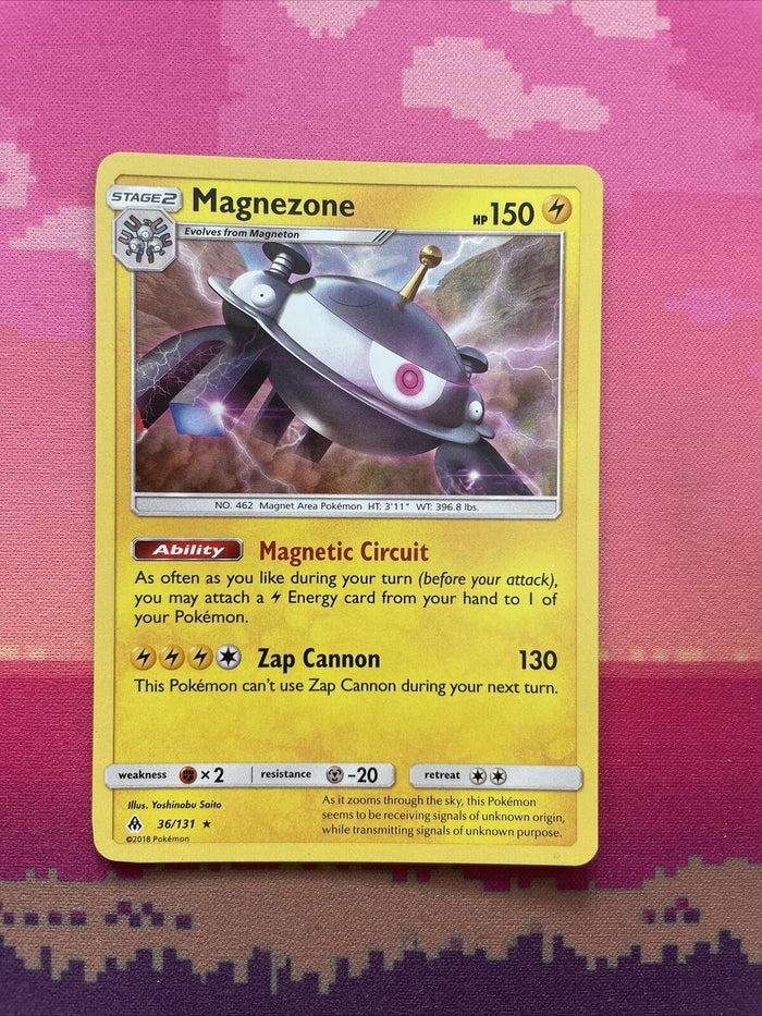 Pokemon Card Magnezone Forbidden Light Holo Rare 36/131 Near Mint