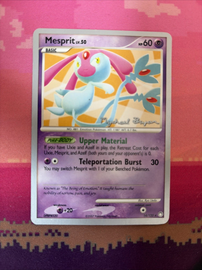 Pokemon Card Mesprit World Championship 2010 14/123 Near Mint