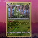 Pokemon Card Metapod Unbroken Bonds Reverse Holo Uncommon 3/214 NM