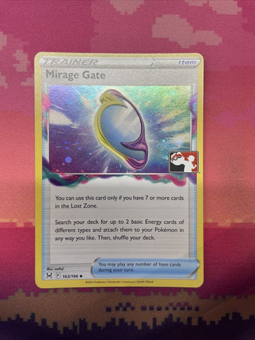 Pokemon Card Mirage Gate Prize Pack Cosmo Holo 163/196 NM