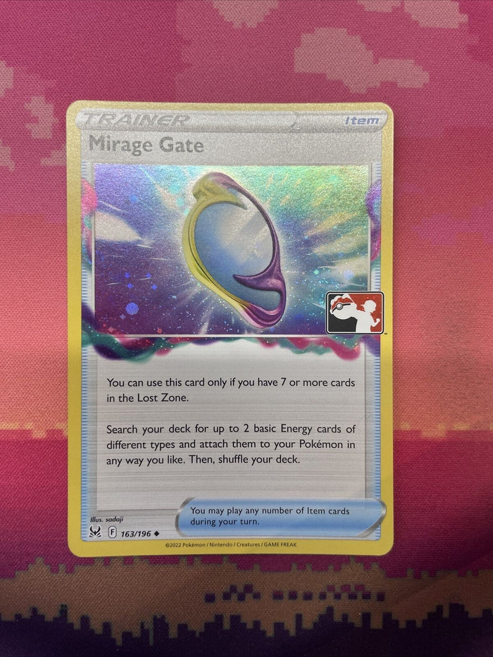 Pokemon Card Mirage Gate Prize Pack Cosmo Holo 163/196 NM