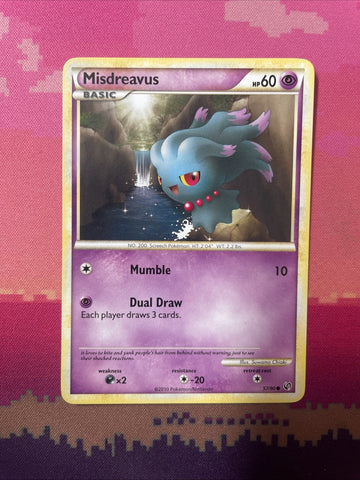 Pokemon Card Misdreavus Undaunted Common 57/90 NM