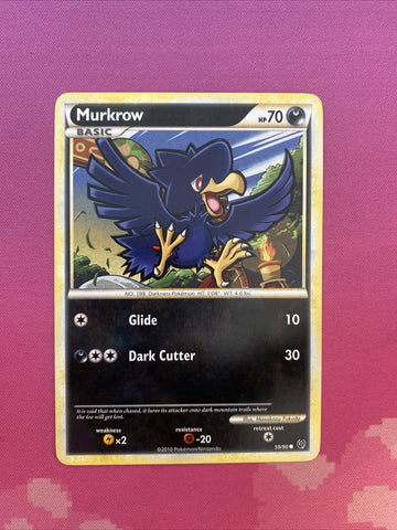 Pokemon Card Murkrow Undaunted Common 59/90 Near Mint