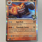 Pokemon Card N's Darmanitan 181 Black Star Promo Journey Together Near Mint