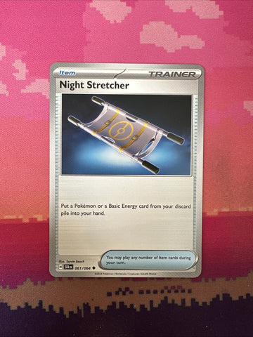 Pokemon Card Night Stretcher Shrouded Fable Uncommon 061/064 Near Mint