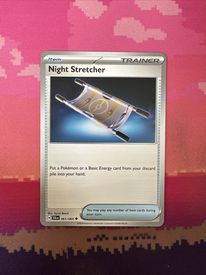 Pokemon Card Night Stretcher Shrouded Fable Uncommon 061/064 Near Mint