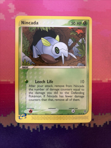 Pokemon Card Nincada Dragon Common 68/97 Near Mint