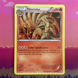 Pokemon Card Ninetales Legendary Treasures Rare 21/113 Near Mint
