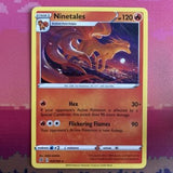 Pokemon Card Ninetales Rebel Clash Rare 025/192 Near Mint