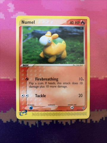 Pokemon Card Numel Dragon Common 69/97 Near Mint