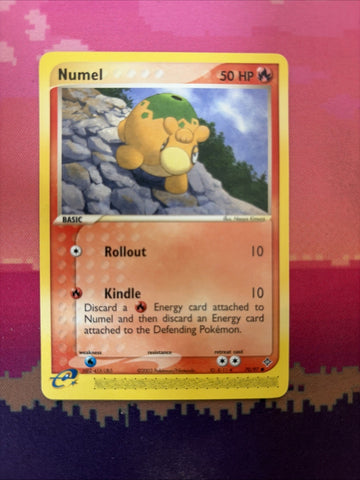 Pokemon Card Numel Dragon Common 70/97 Near Mint