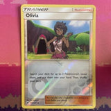 Pokemon Card Olivia Burning Shadows Reverse Holo 119/147 Near Mint