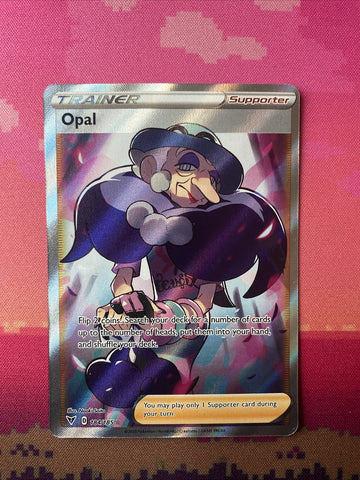Pokemon Card Opal 184/185 Vivid Voltage Full Art Near Mint