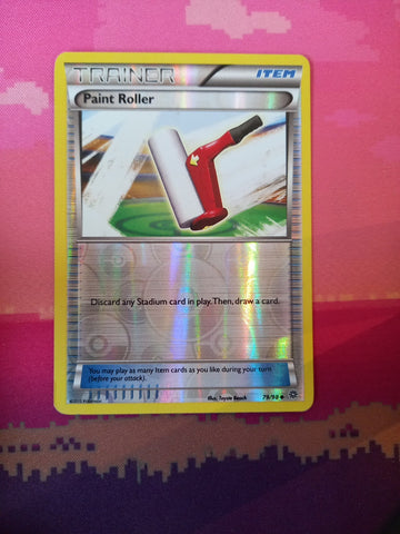 Pokemon Card Paint Roller Ancient Origins Reverse Holo 79/98 Near Mint