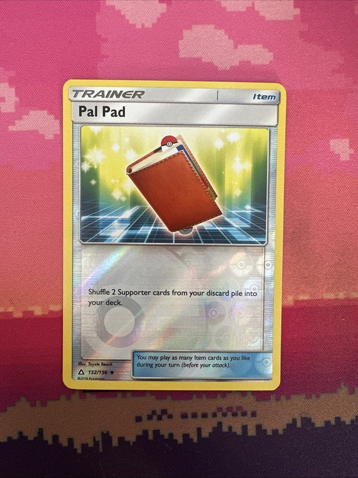 Pokemon Card Pal Pad Ultra Prism Reverse Holo 132/156 Near Mint
