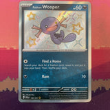 Pokemon Card Paldean Wooper 180/091 Shiny Paldean Fates Near Mint