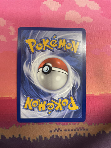 Pokemon Card Pecharunt Black Star Promo 149 Cosmo Holo Near Mint (back)